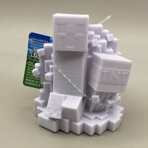 Minecraft Design A Vinyl Diy Coloring Craft For Kids With Washa Toy Mini